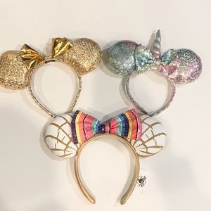 Disney Ears Headband Lot